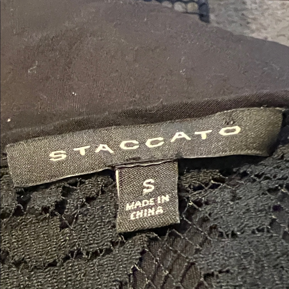 Staccato Black Lace Blouse - Picture 10 of 11